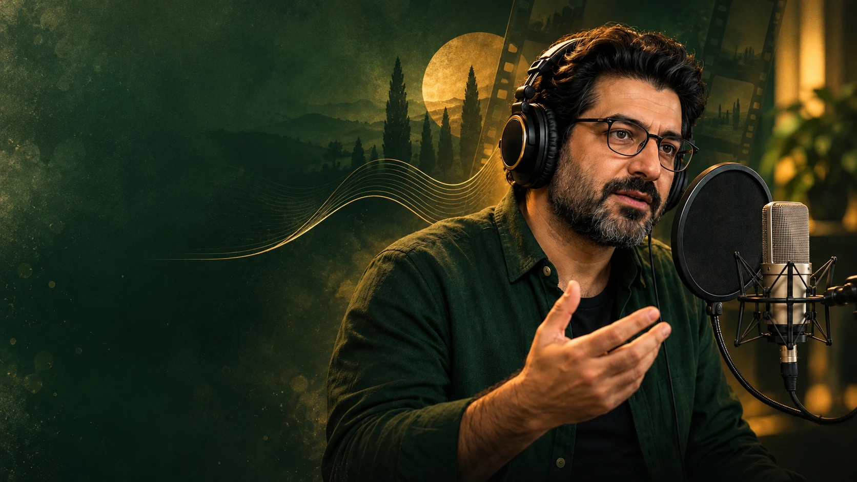 تصویرسازی مفهومی موضوع دوره — دوبله و شخصیتپردازی